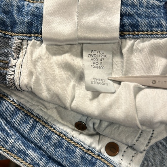 Lucky Brand Women’s Sweet Straight Jeans 14/32 Light Wash - Picture 10 of 11